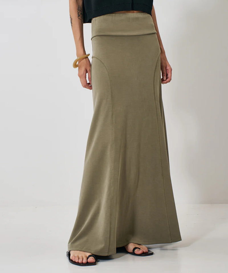 【YENN/イエン】FIBRIL JERSEY SKIRT/フィブリルジャージースカート