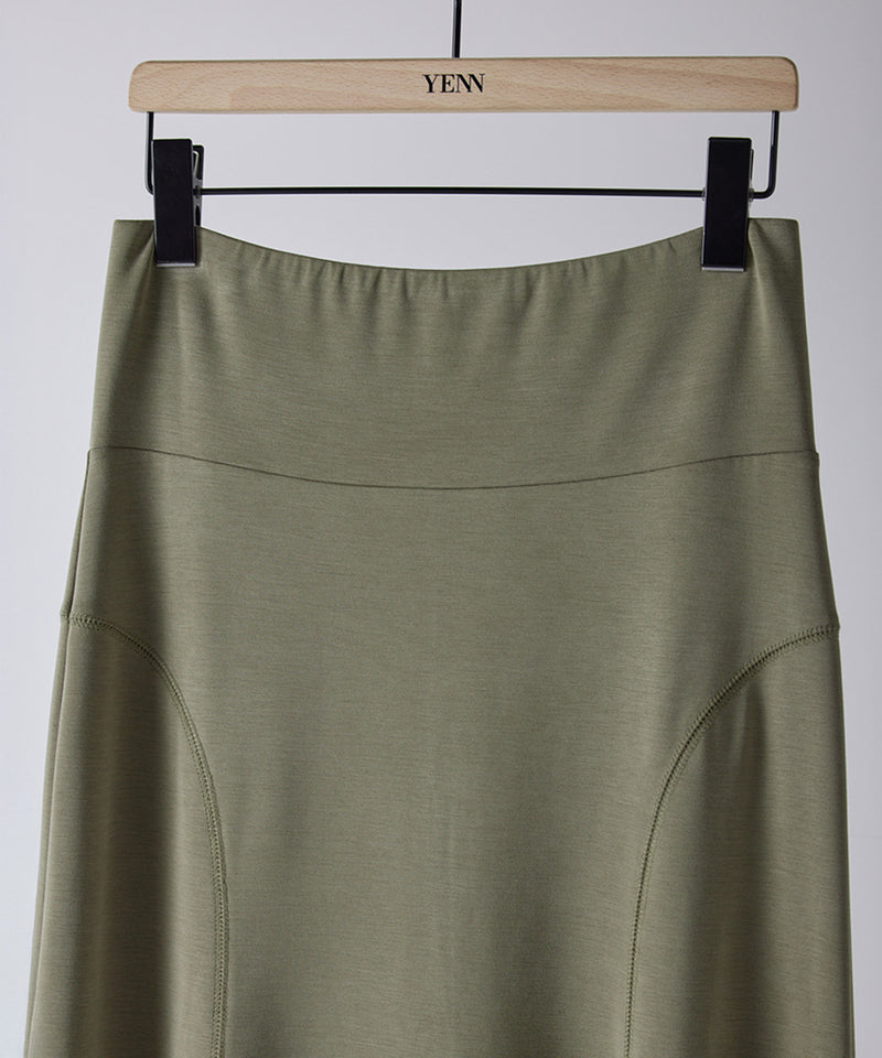 【YENN/イエン】FIBRIL JERSEY SKIRT/フィブリルジャージースカート