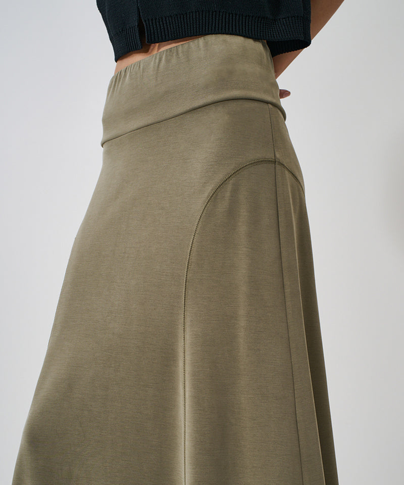 【YENN/イエン】FIBRIL JERSEY SKIRT/フィブリルジャージースカート