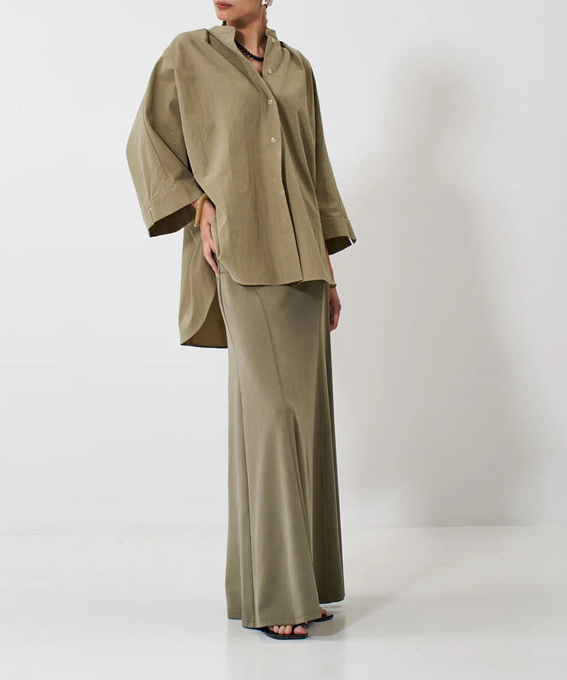 【YENN/イエン】FIBRIL JERSEY SKIRT/フィブリルジャージースカート