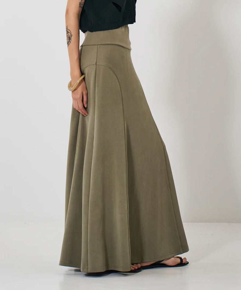 【YENN/イエン】FIBRIL JERSEY SKIRT/フィブリルジャージースカート