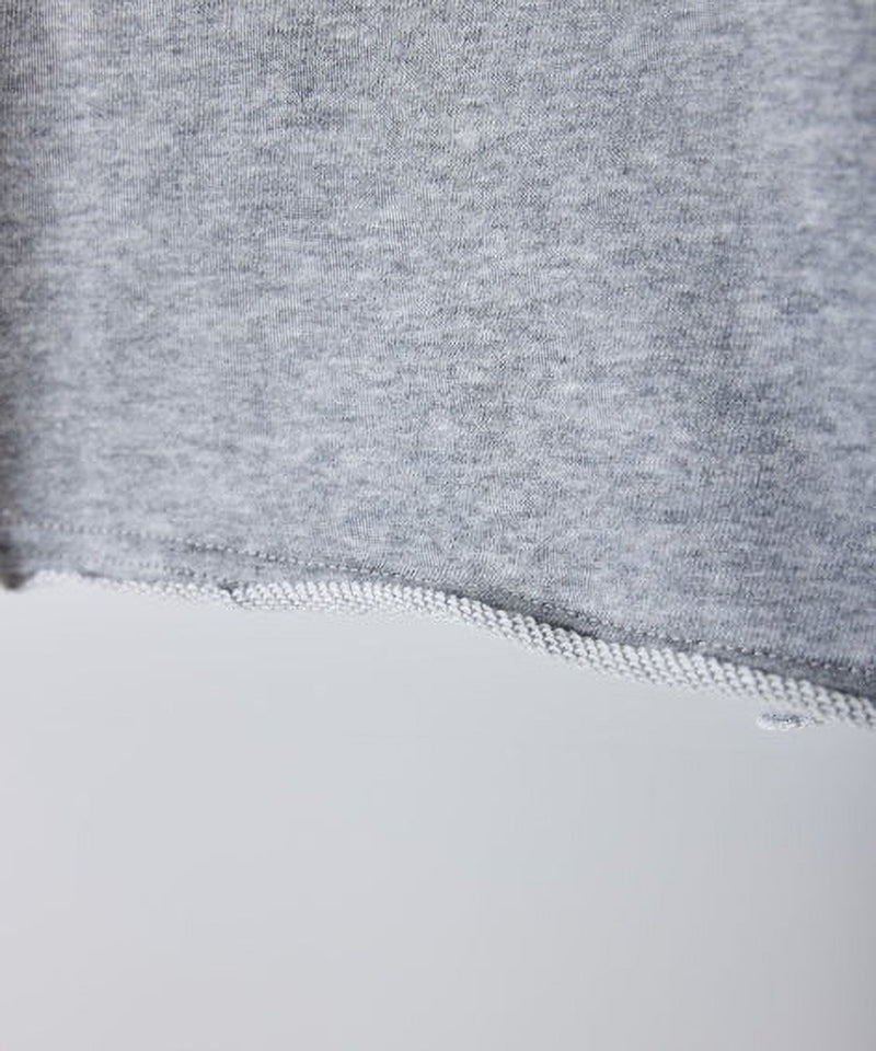 【Mewl/ミュール】オフショルシャツスリーブスウェット