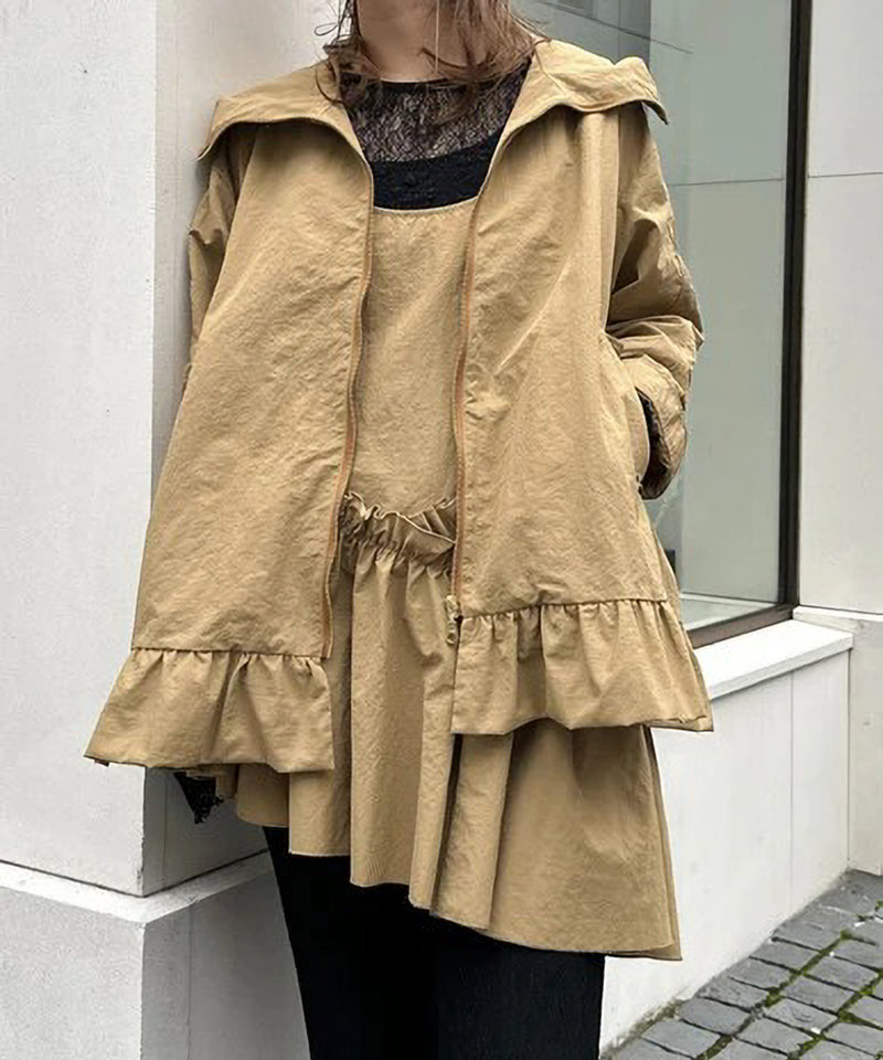 【Mewl/ミュール】アシメティアードキャミ