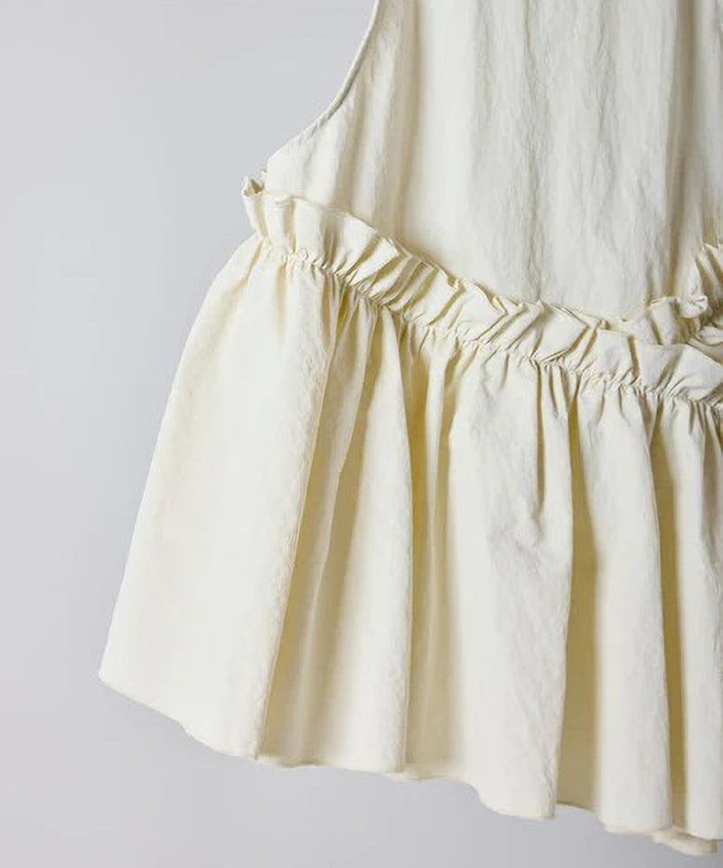 【Mewl/ミュール】アシメティアードキャミ