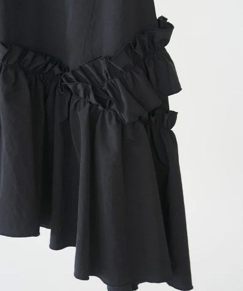 【Mewl/ミュール】アシメティアードキャミ