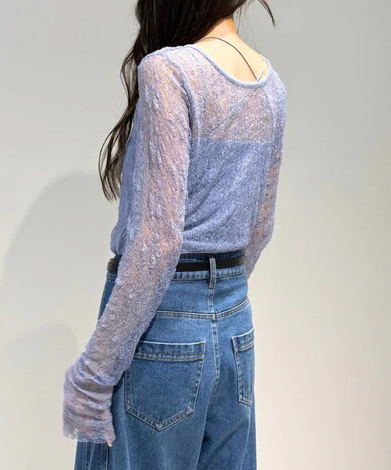 【Mewl / ミュール】レースボートネックTOPS