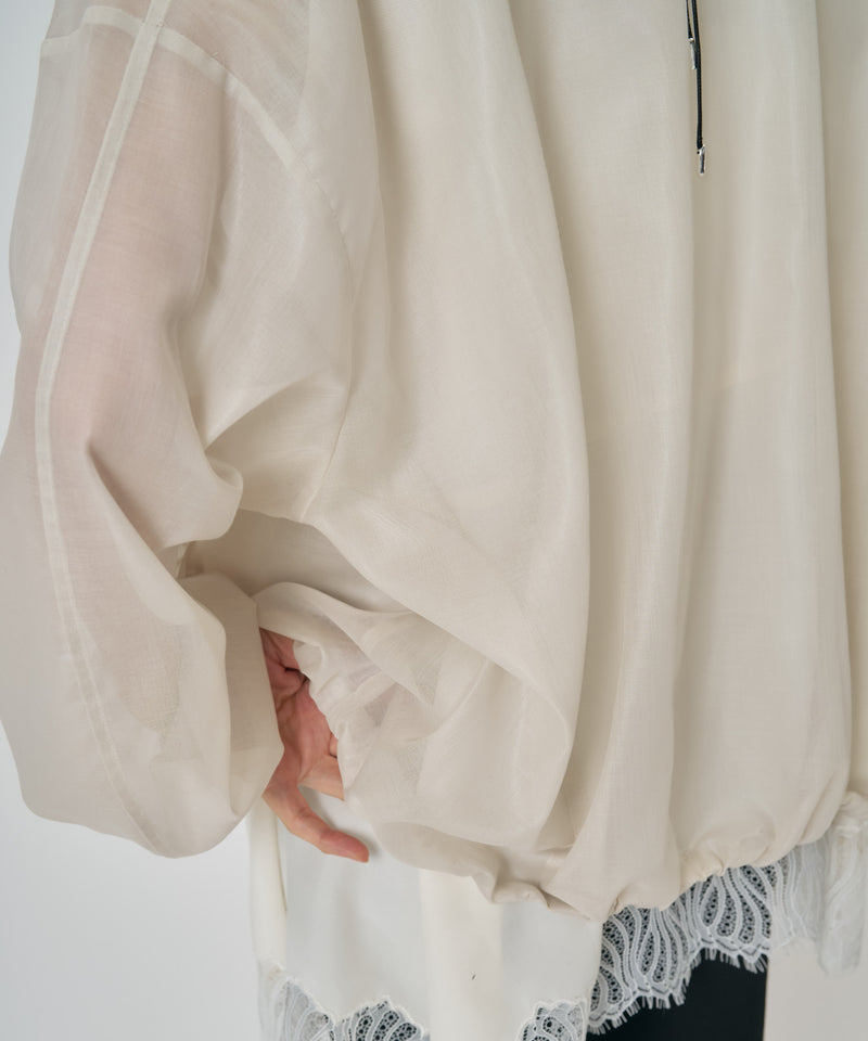 【CHIGNON / シニヨン】シアーチンツブルゾン