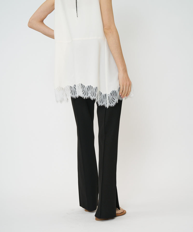 【CHIGNON/シニヨン】ヘムレースサテンタンク