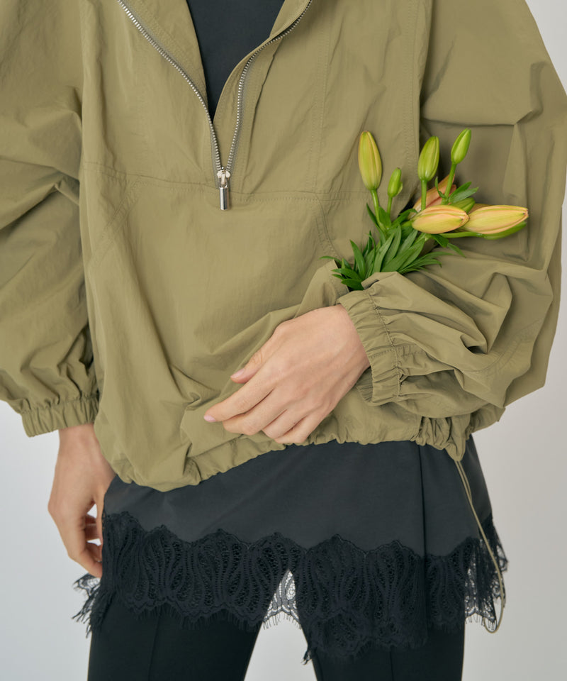 【CHIGNON/シニヨン】ヘムレースサテンタンク