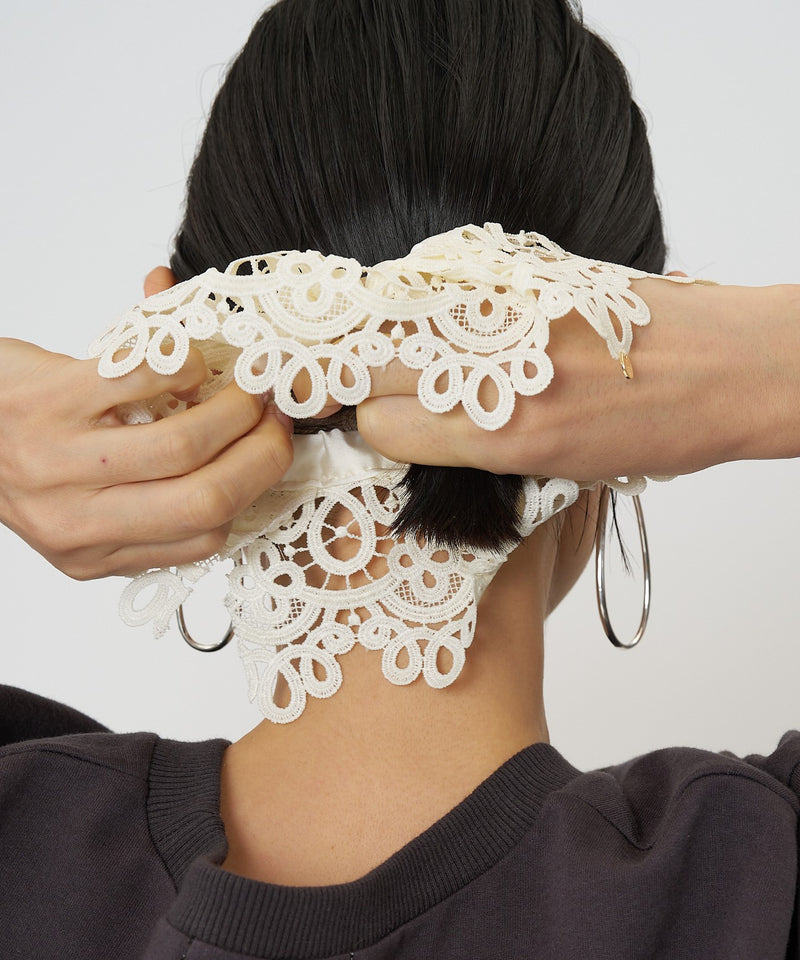 【CHIGNON/シニヨン】スカラップレースシュシュ