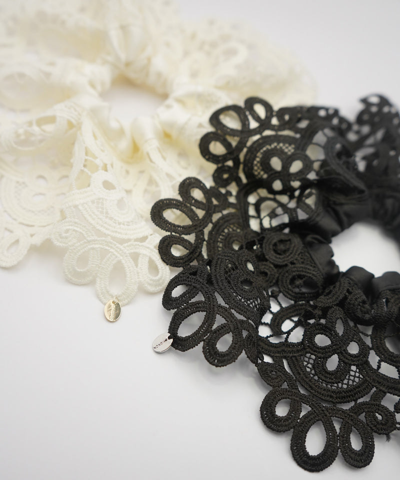 【CHIGNON/シニヨン】スカラップレースシュシュ