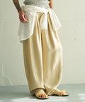 【YENN / イエン】VOLUME CURVE PANTS ボリュームカーブパンツ