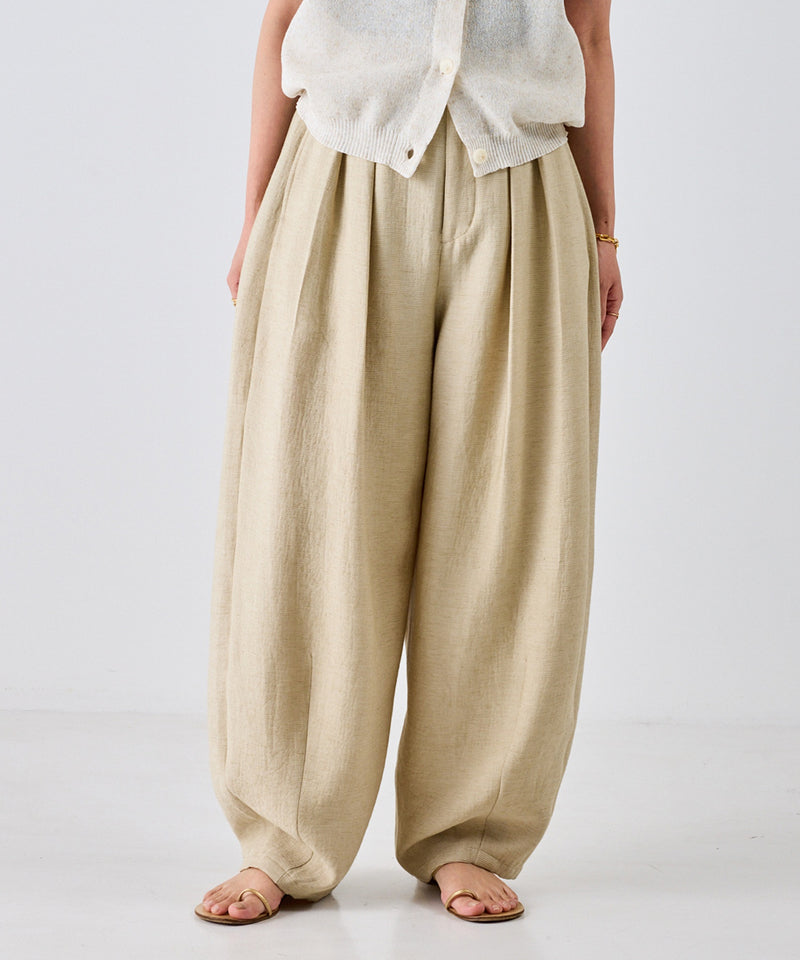 【YENN / イエン】VOLUME CURVE PANTS ボリュームカーブパンツ