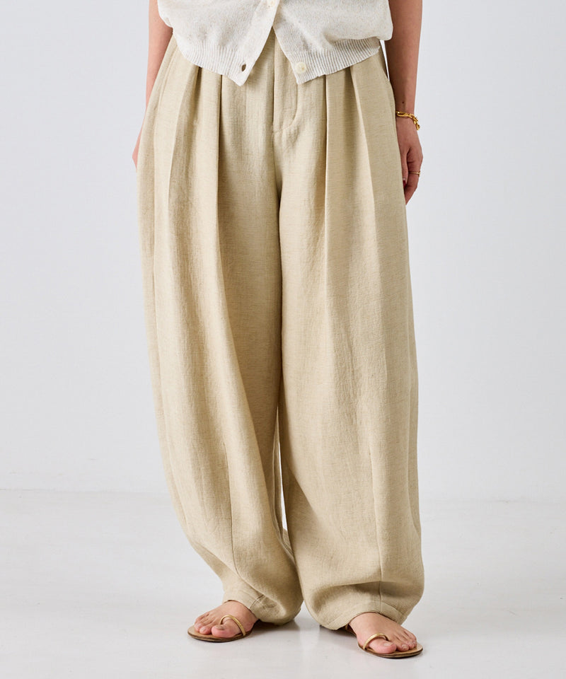 【YENN / イエン】VOLUME CURVE PANTS ボリュームカーブパンツ