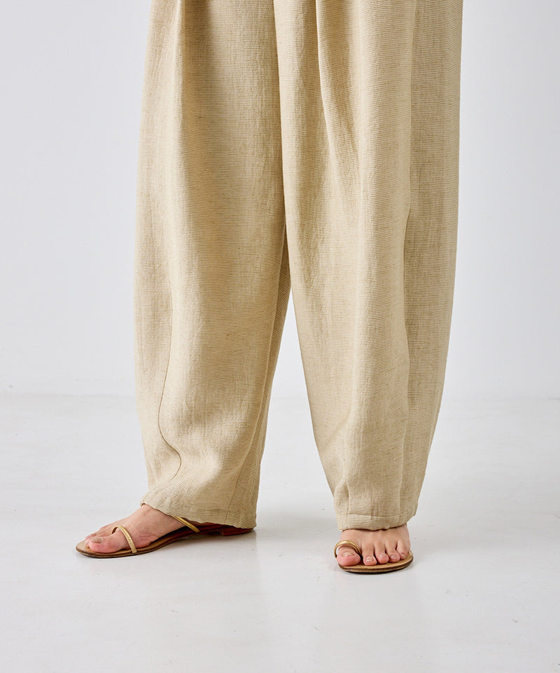 【YENN / イエン】VOLUME CURVE PANTS ボリュームカーブパンツ