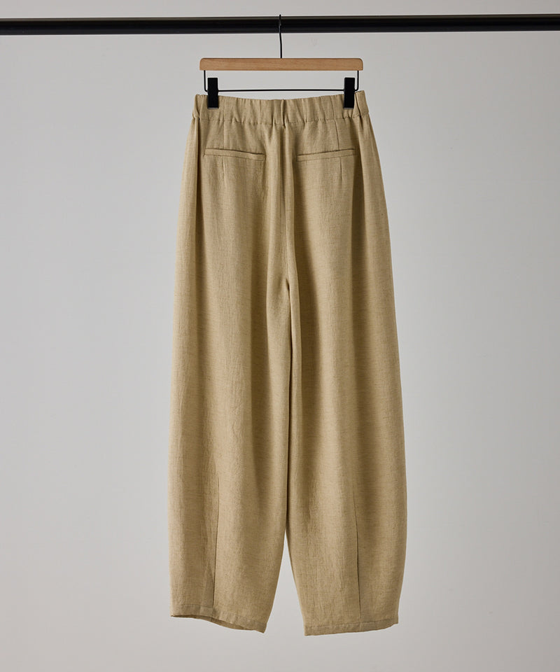 【YENN / イエン】VOLUME CURVE PANTS ボリュームカーブパンツ