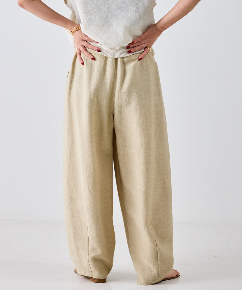【YENN / イエン】VOLUME CURVE PANTS ボリュームカーブパンツ