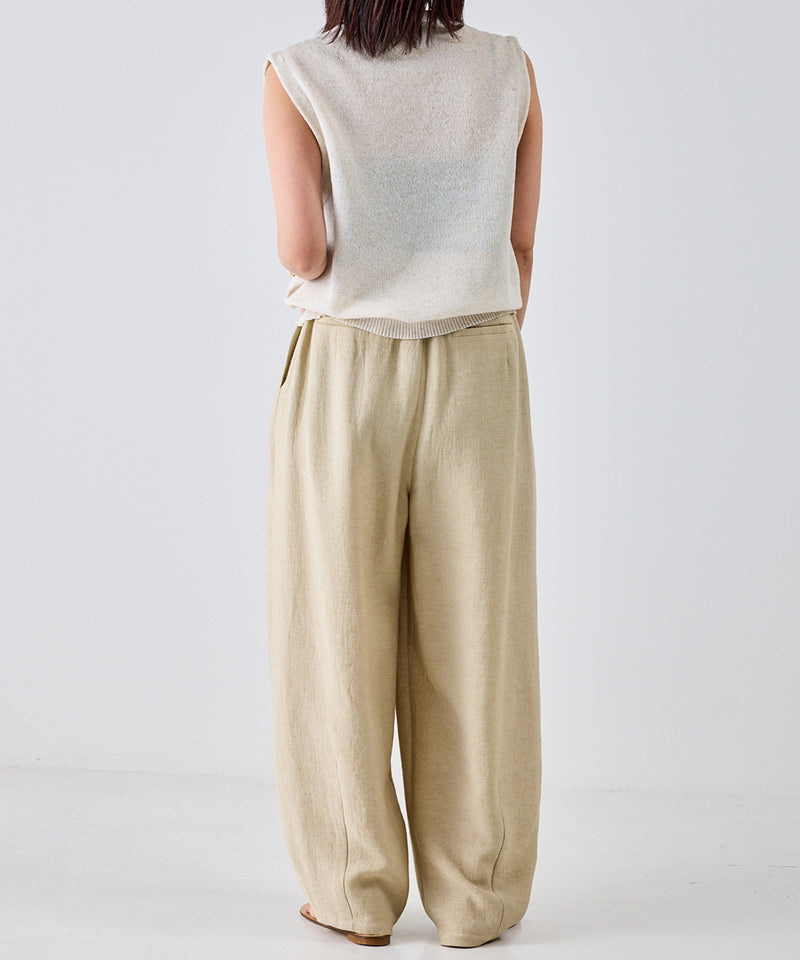 【YENN / イエン】VOLUME CURVE PANTS ボリュームカーブパンツ