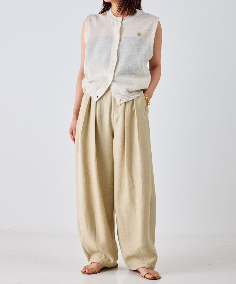 【YENN / イエン】VOLUME CURVE PANTS ボリュームカーブパンツ