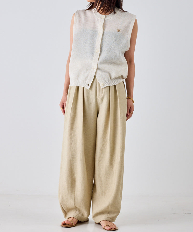 【YENN / イエン】VOLUME CURVE PANTS ボリュームカーブパンツ
