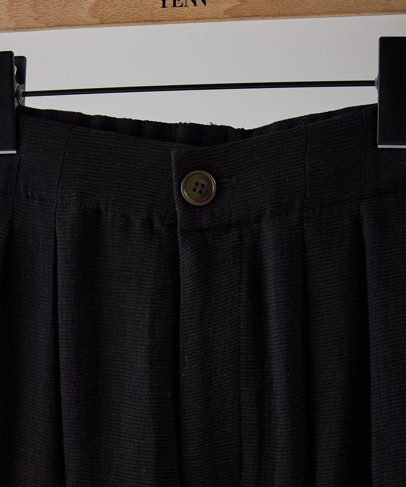 【YENN / イエン】VOLUME CURVE PANTS ボリュームカーブパンツ