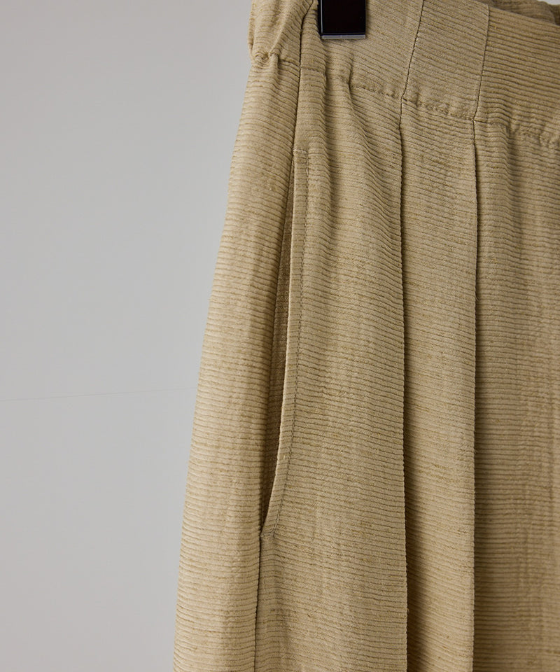 【YENN / イエン】VOLUME CURVE PANTS ボリュームカーブパンツ