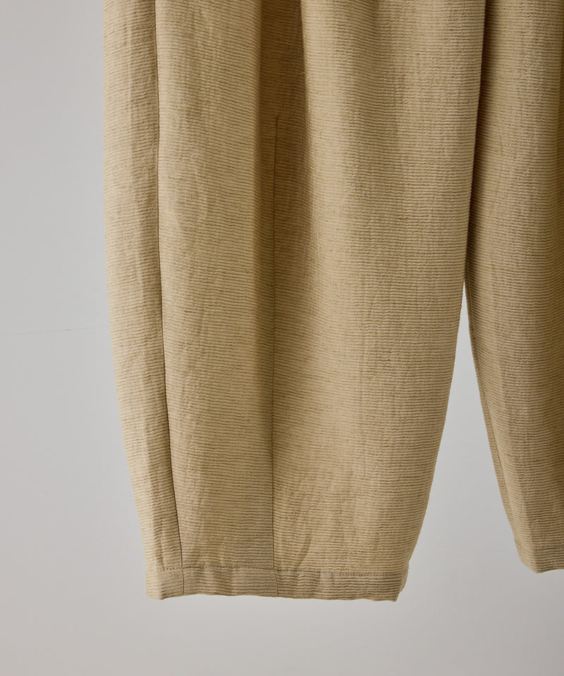 【YENN / イエン】VOLUME CURVE PANTS ボリュームカーブパンツ