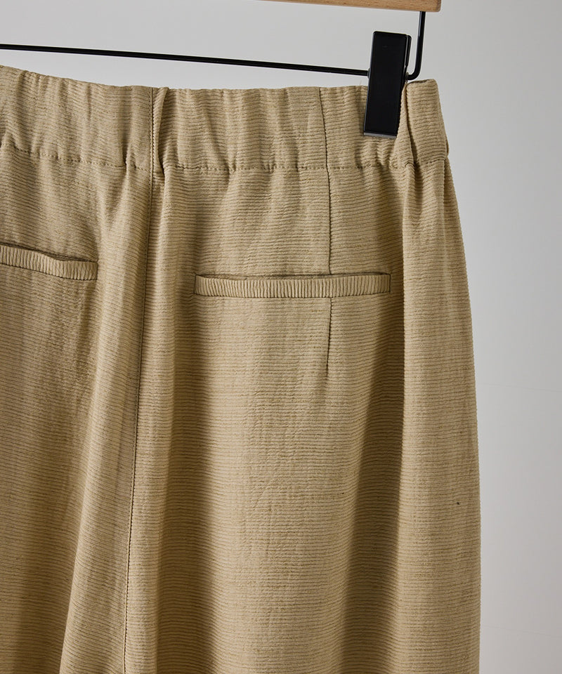 【YENN / イエン】VOLUME CURVE PANTS ボリュームカーブパンツ