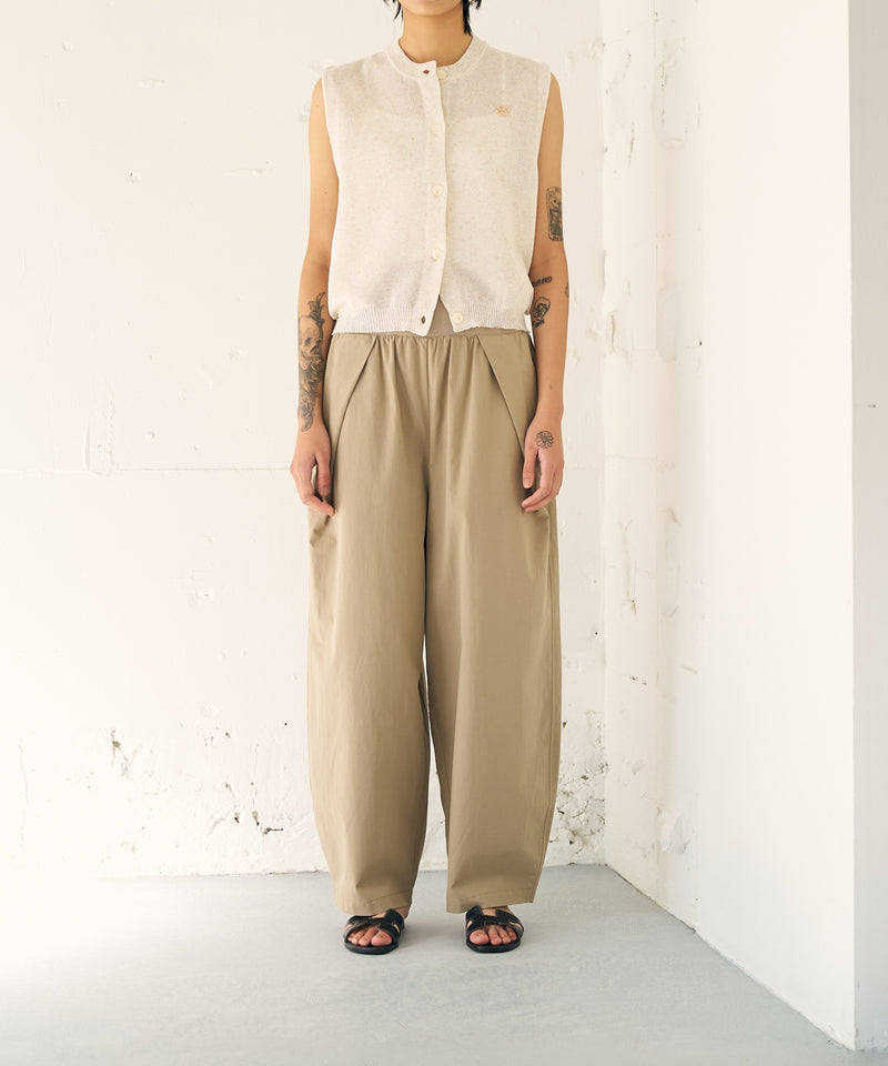 【YENN / イエン】LINEN SHEER VEST リネンシアーベスト