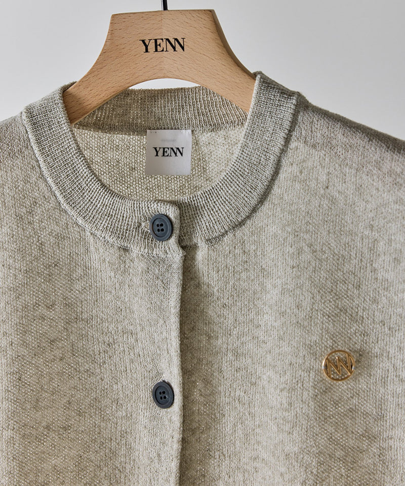 【YENN / イエン】LINEN SHEER VEST リネンシアーベスト