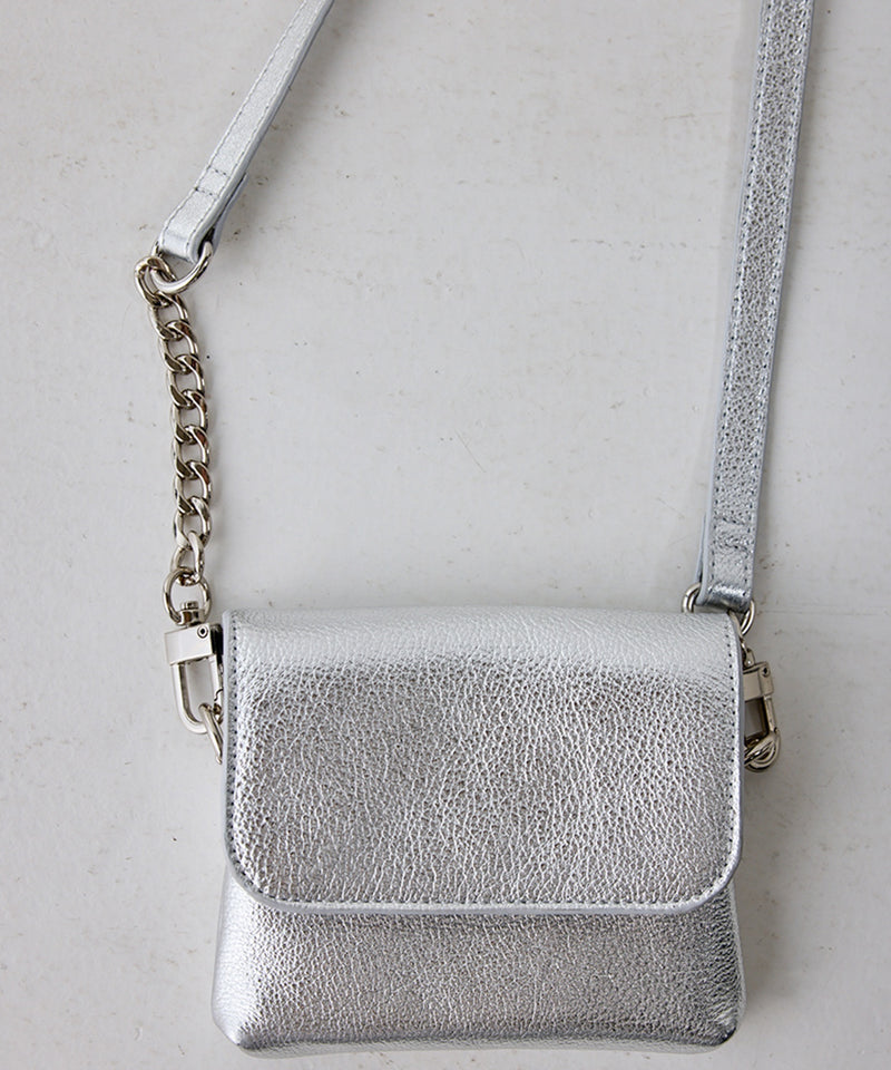 【YENN / イエン】CHAIN BELT POUCH / チェーンベルトポーチ