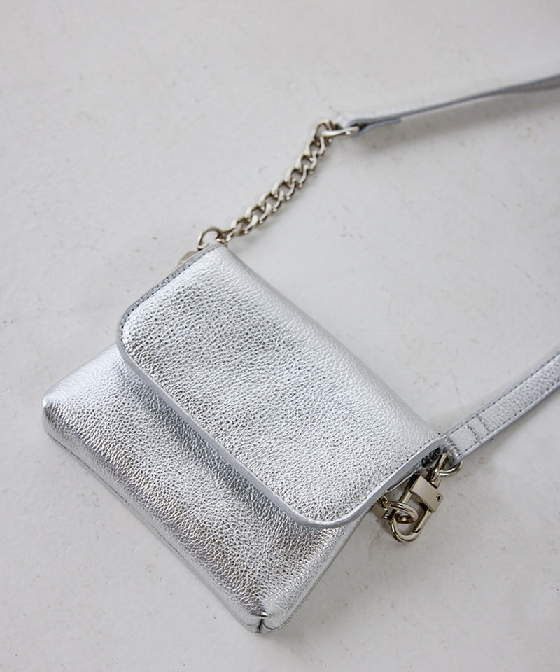 【YENN / イエン】CHAIN BELT POUCH / チェーンベルトポーチ