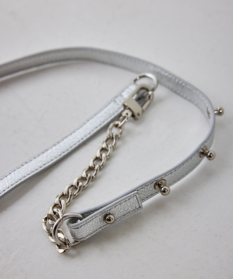 【YENN / イエン】CHAIN BELT POUCH / チェーンベルトポーチ