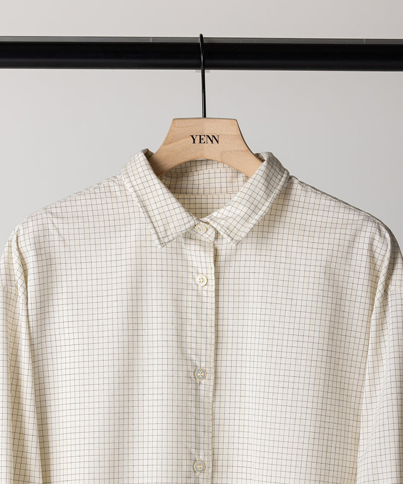 【YENN / イエン】WIRED OVER SHIRT / ワイヤードオーバーシャツ