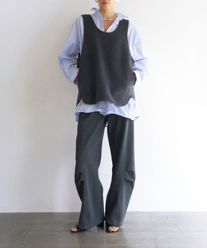 【YENN / イエン】WIRED OVER SHIRT / ワイヤードオーバーシャツ