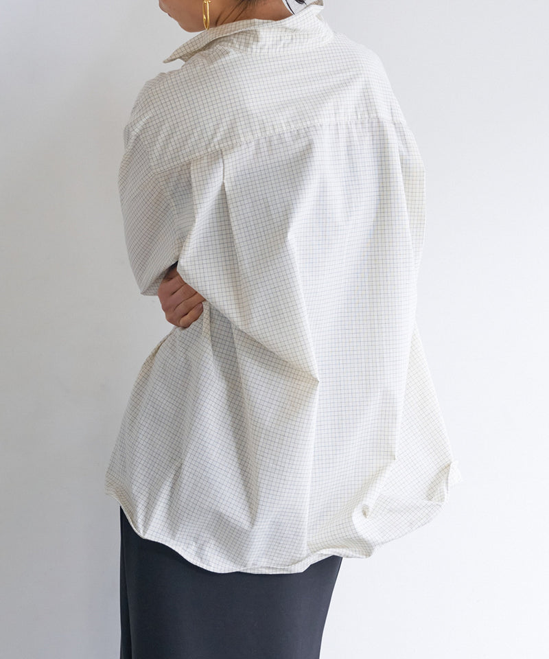 【YENN / イエン】WIRED OVER SHIRT / ワイヤードオーバーシャツ