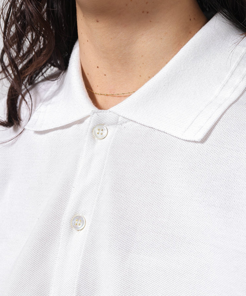 【AMERICANA】ギザンディーカノコ POLO 裾リブ