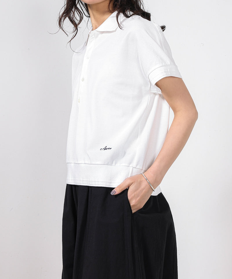 【AMERICANA】ギザンディーカノコ POLO 裾リブ