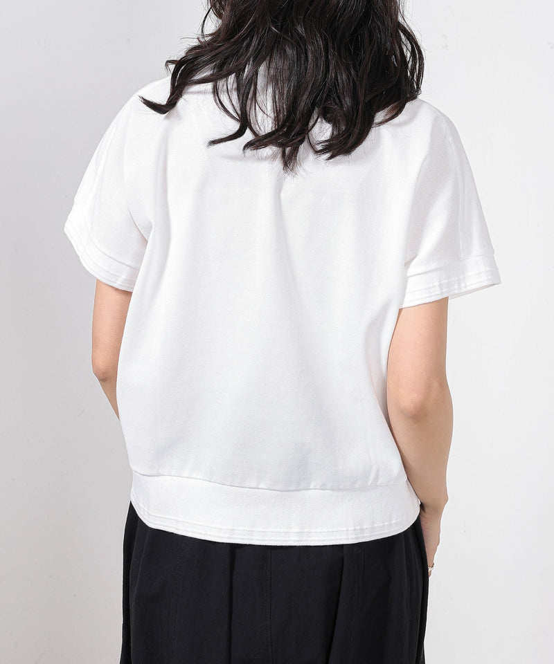 【AMERICANA】ギザンディーカノコ POLO 裾リブ