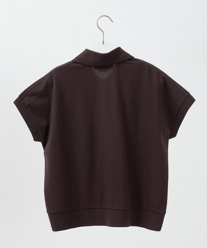 【AMERICANA】ギザンディーカノコ POLO 裾リブ