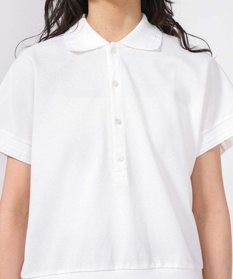 【AMERICANA】ギザンディーカノコ POLO 裾リブ
