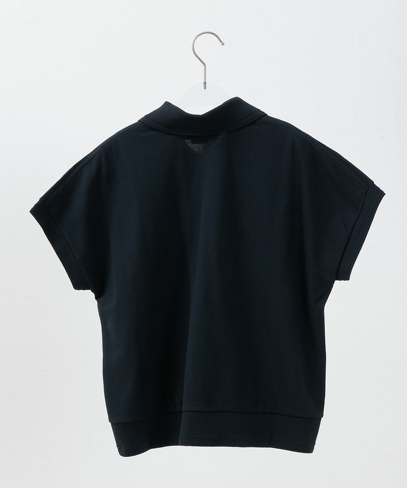 【AMERICANA】ギザンディーカノコ POLO 裾リブ