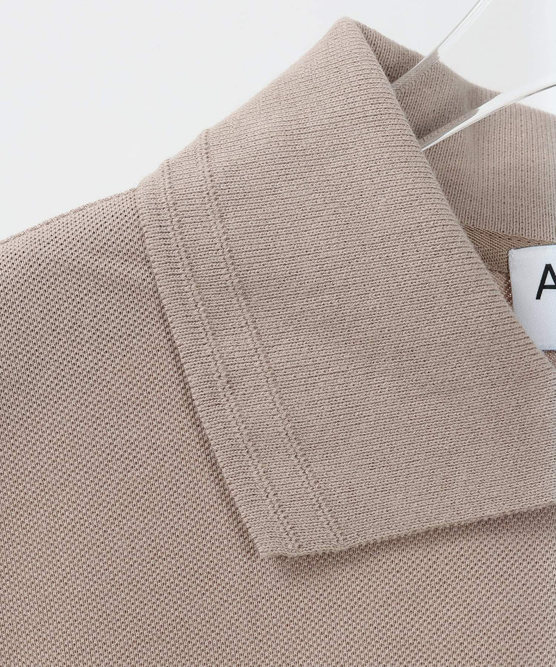 【AMERICANA】ギザンディーカノコ POLO 裾リブ