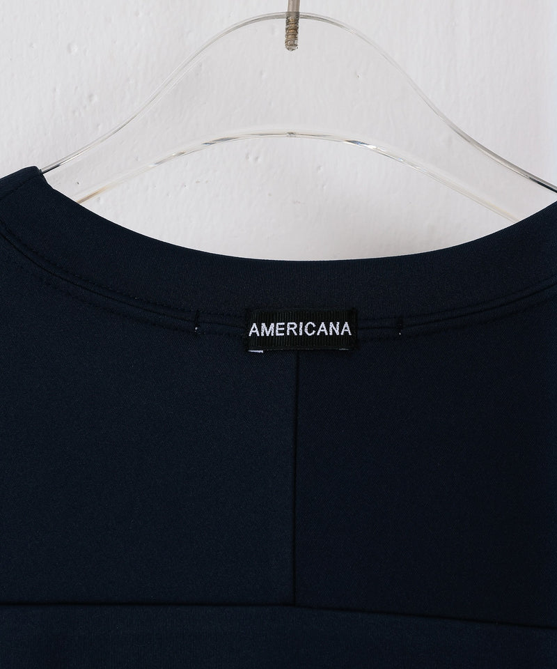 【AMERICANA】裾ゴム プルオーバー