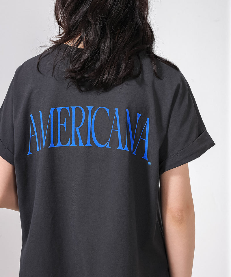 【AMERICANA】バックプリントT