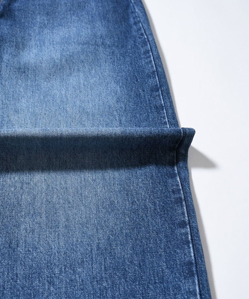 【JOHNBULL/ジョンブル】デニムアシンメトリーパンツ