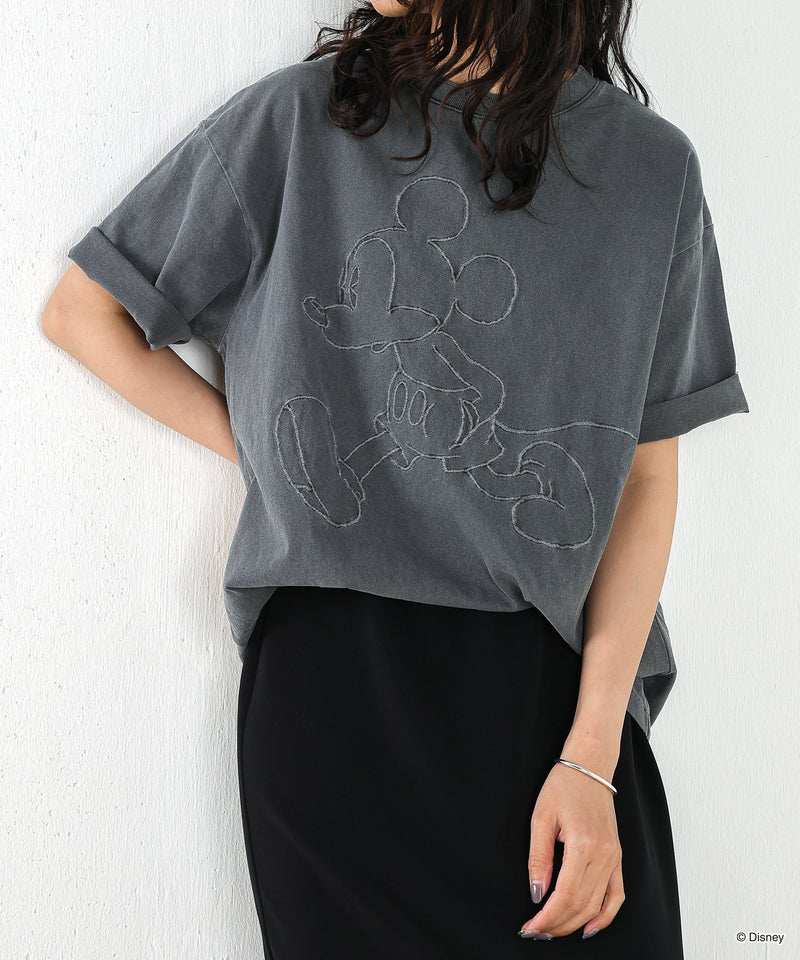 【JOHNBULL / ジョンブル】MICKEY MOUSE / T. Embroidery