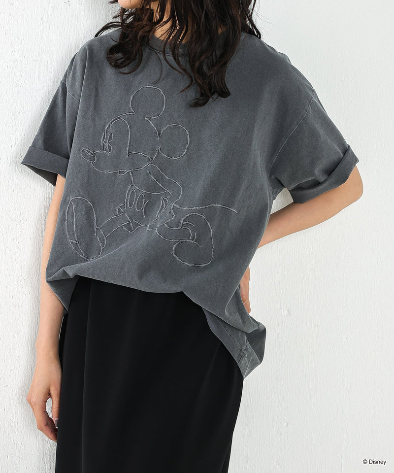 【JOHNBULL / ジョンブル】MICKEY MOUSE / T. Embroidery