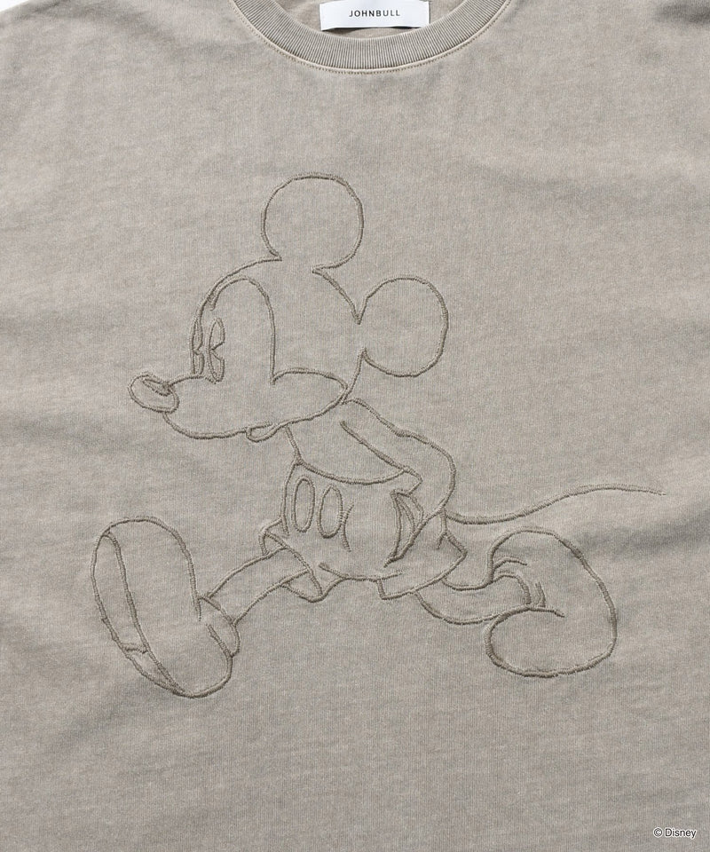 【JOHNBULL / ジョンブル】MICKEY MOUSE / T. Embroidery