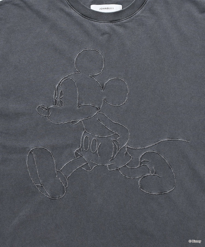 【JOHNBULL / ジョンブル】MICKEY MOUSE / T. Embroidery